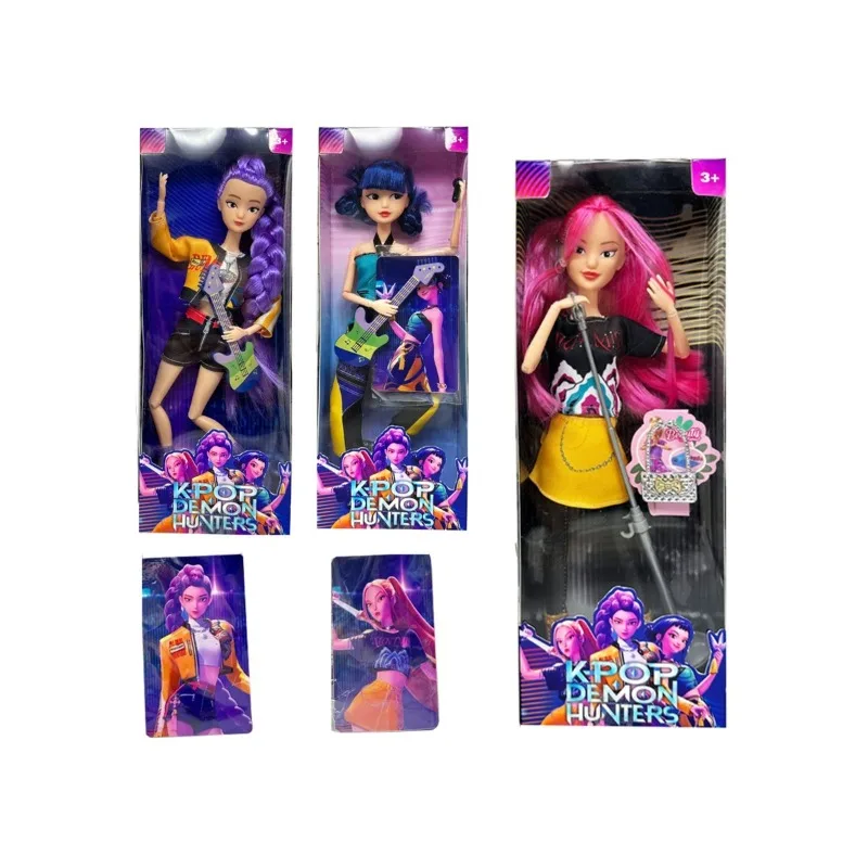 2025 جديد شيطان الصيادين دمى الفينيل لعبة Kpop مجموعة الكرتون شخصيات مختلفة تصميم الأفضل لمجموعات المتحمسين #1