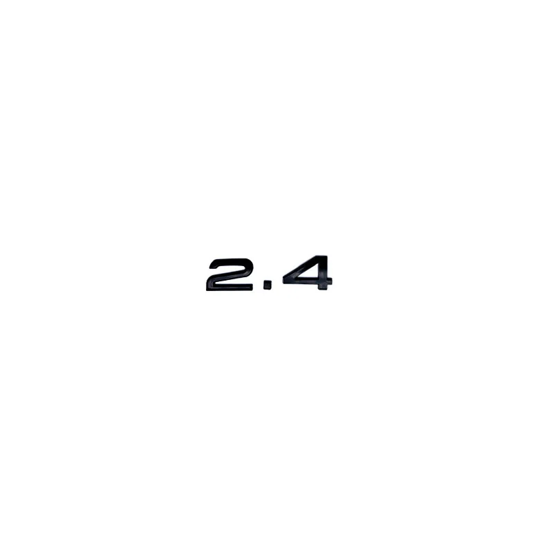 3D ABS 2.4 3.2 3.6 4.2 Letter Car Rear Trunk Tailgate Fender Door Badge Emblem Adhesive Sticker For Audi A4 A5 A6 A7 A8 Q3 Q5 Q7
