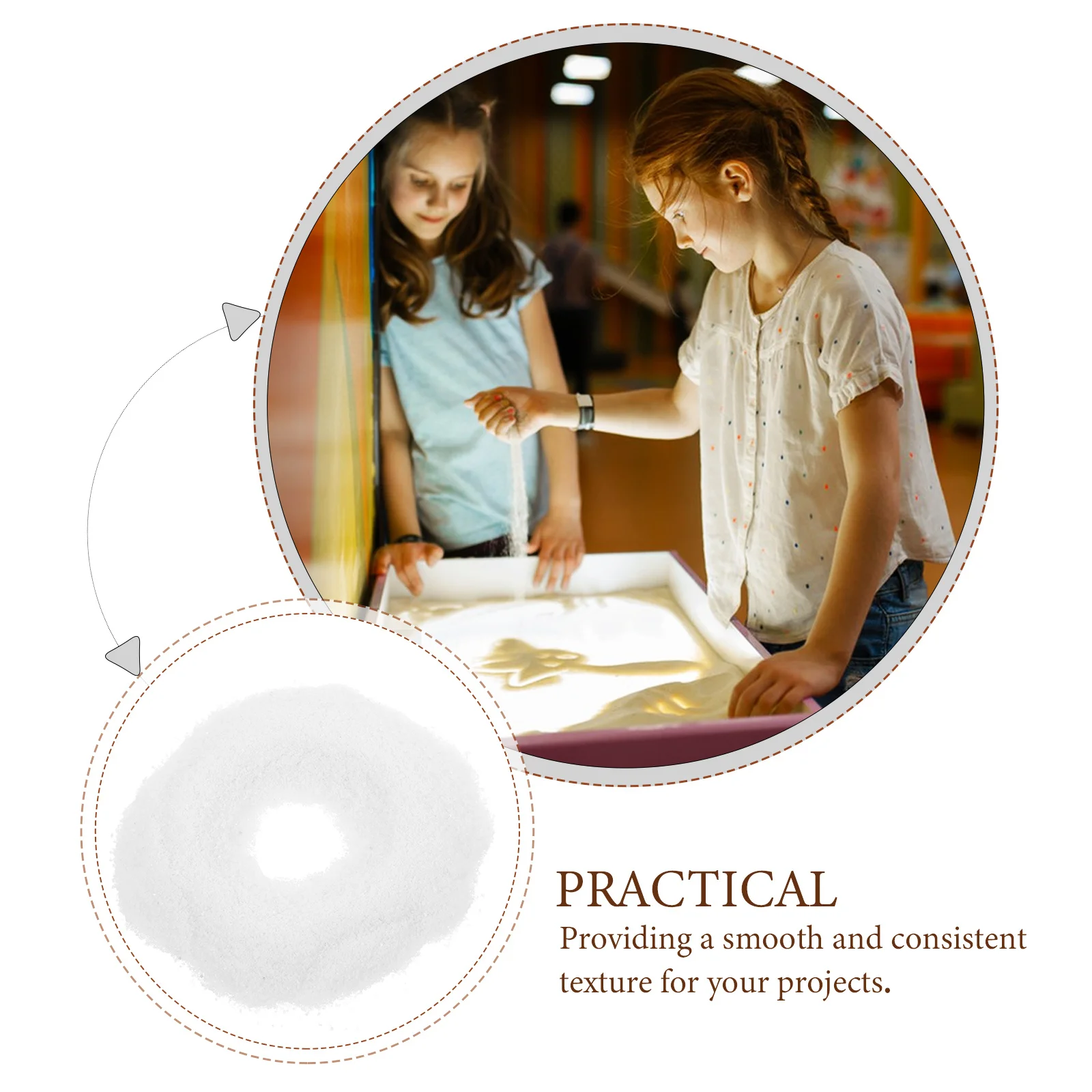 2個入り ファイン80メッシュ クォーツ DIYテクスチャペイント しわ加工 3D効果 アートクラフト素材 マイクロランドスケープアクセサリー テーブルDIY用