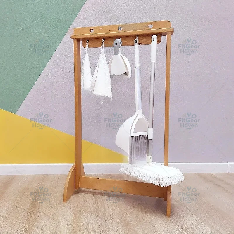 Sanitary Rack, Broom Dustpan Storage Rack, Supplies Rack