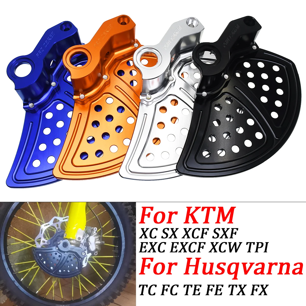 

Front Brake Disc Guard Protector For KTM Husqvarna EXC SX SXF XC XCF 125 - 500 300 For Husqvarna TC FC TE FE TX FX Accessories