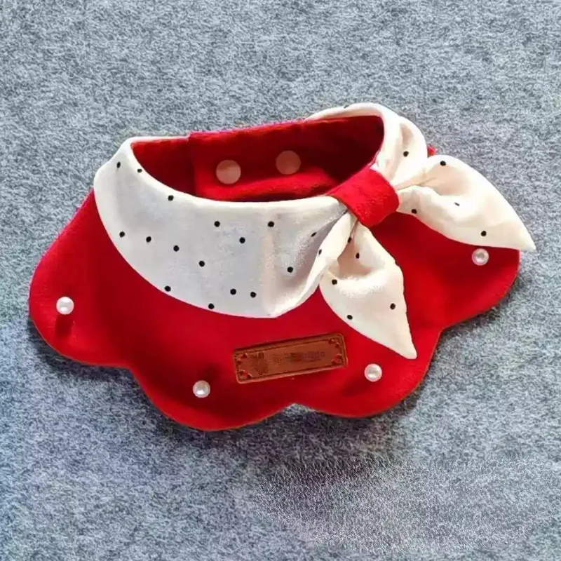 Pet Drool Towel, Cat Scarf, Cute and Handsome Dog Decoration, Creative Bow Tie and Tie for Small and Medium-sized Dogs
