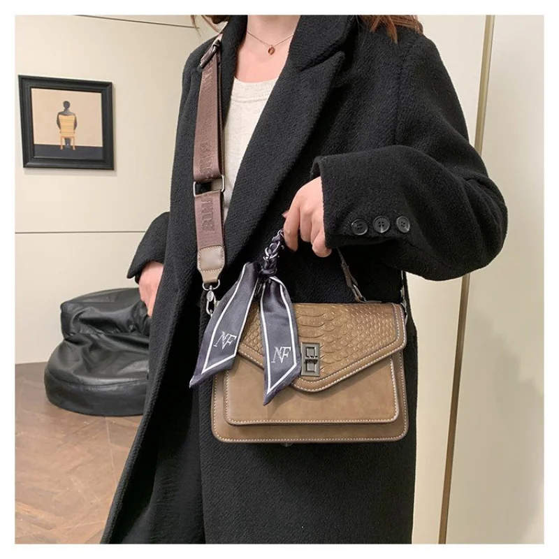 

women vintage bucket bag medium pu leather handbag retro drawstring design casual daily shopping travel work bag