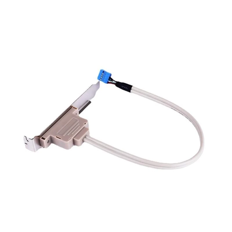USB 2.0 2ポートPCIブラケットケーブル内蔵9ピンヘッダー付き、Cベストセール用コンピューター用