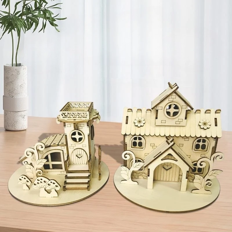 

3D Деревянный пазл, модель кабины для праздника, ручная работа, сборка, ToyModel, наборы строительных блоков, сборная игрушка, подарок для подростков и взрослых