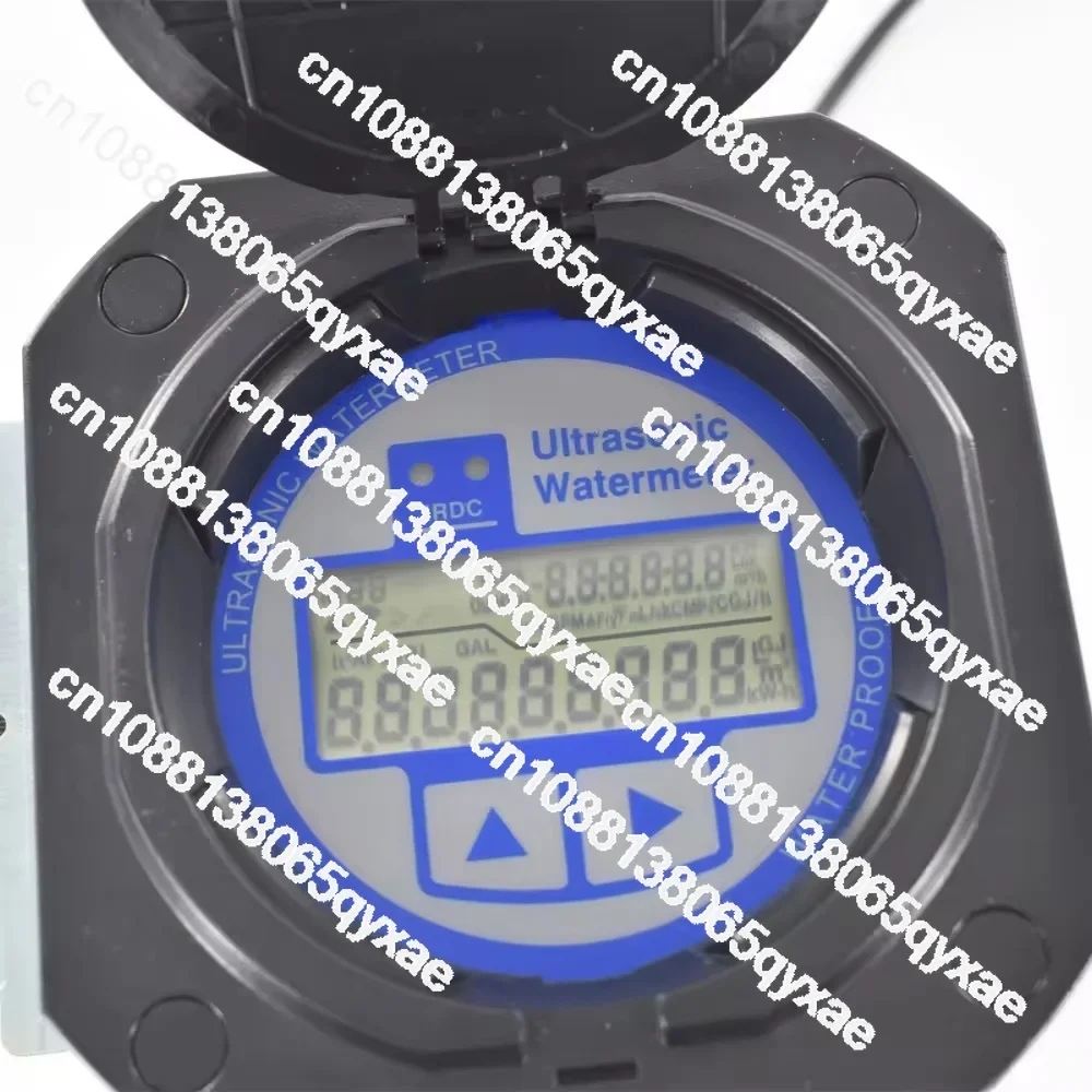 DN15 DN20 DN25 Ultrasonic Water Flow Meter Threaded connection  IP68 Built-in Lithium Battery RS485 MODBUS Waterflow Tester