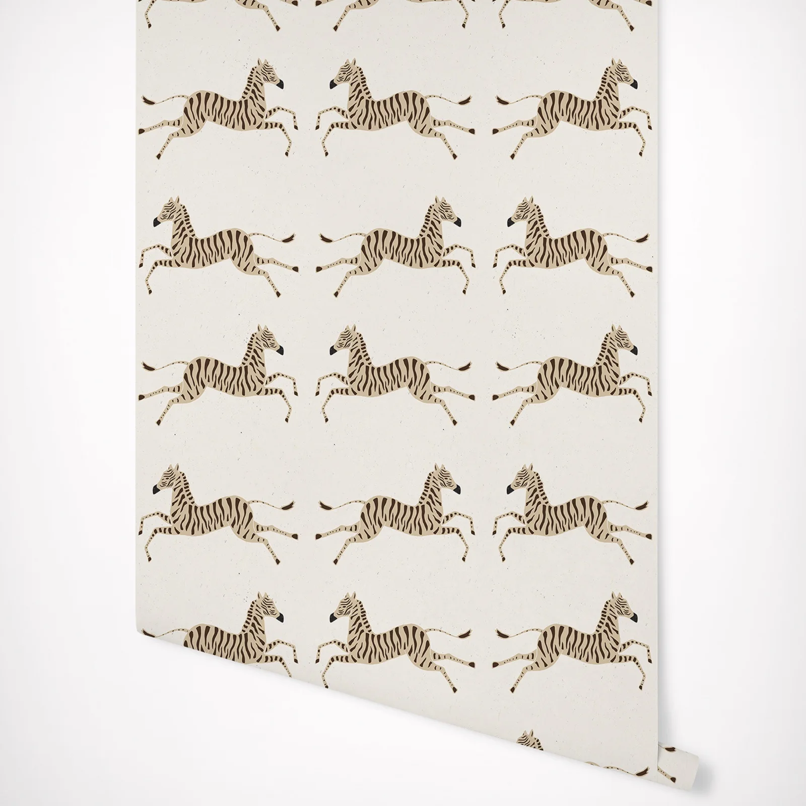 Abstract Zebra Pattern Wallpaper,Tropical Zebras Peel And Stick Wall Papers,Beige Zebra Wall Mural ,Self Adhesive Or Traditional
