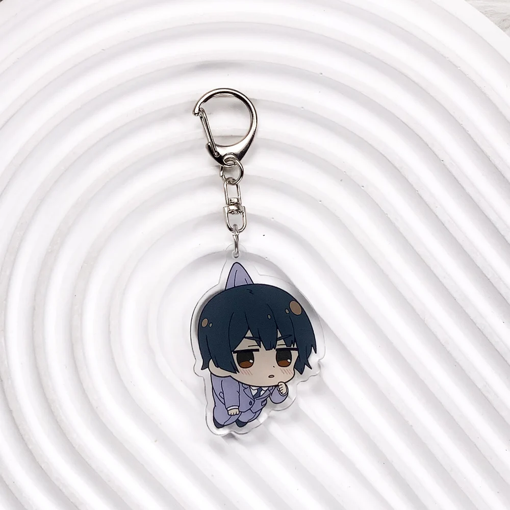 شخصيات أنيمي Hetalia مضحك لطيف سلسلة مفاتيح مصنوعة من الأكريليك اكسسوارات حقيبة سحر الإبداعية على ظهره قلادة كيرينغ هدايا للأصدقاء
