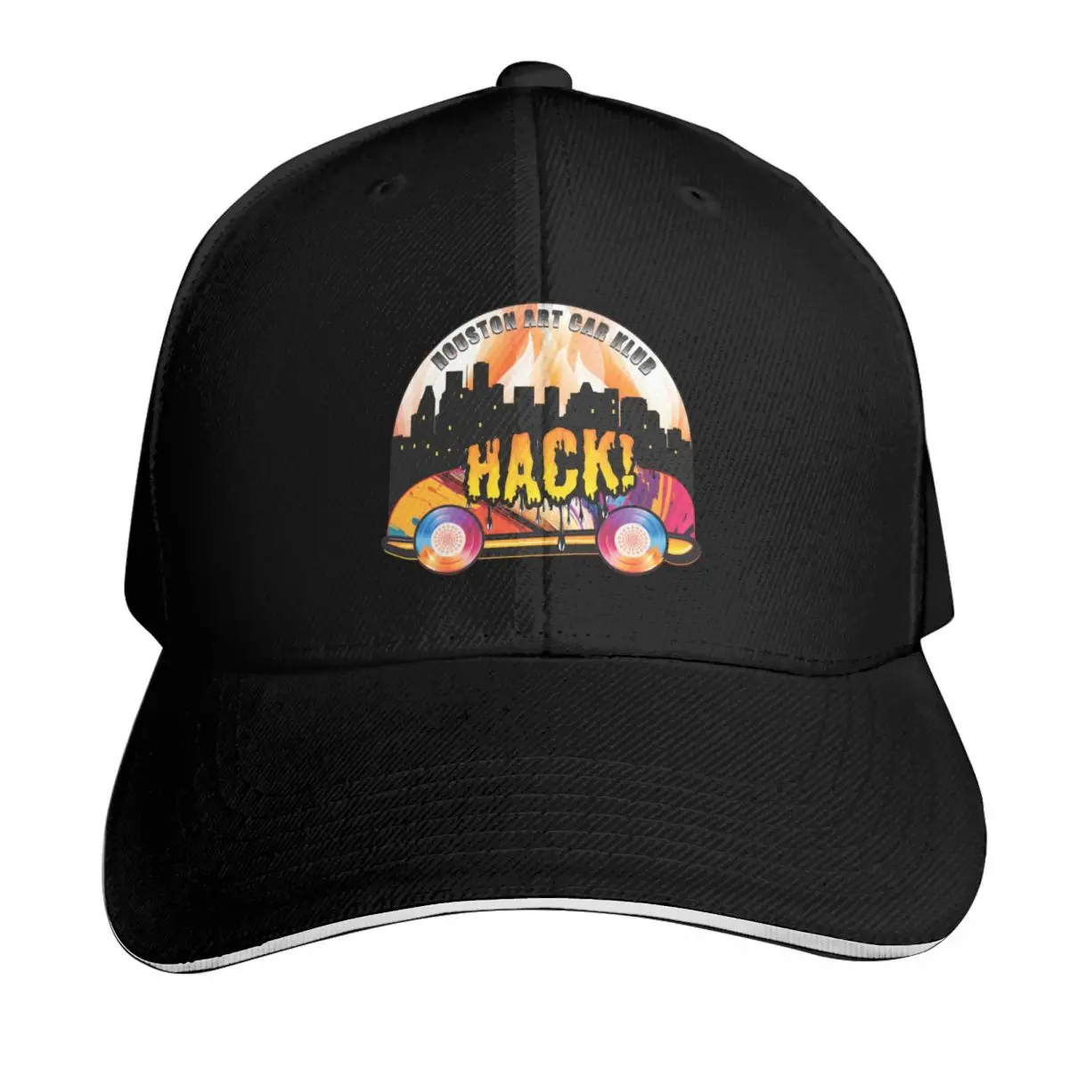 HACK logo-2023 Baseball Cap Gift for Him Her Casual Daily Wear Quick Dry Performance