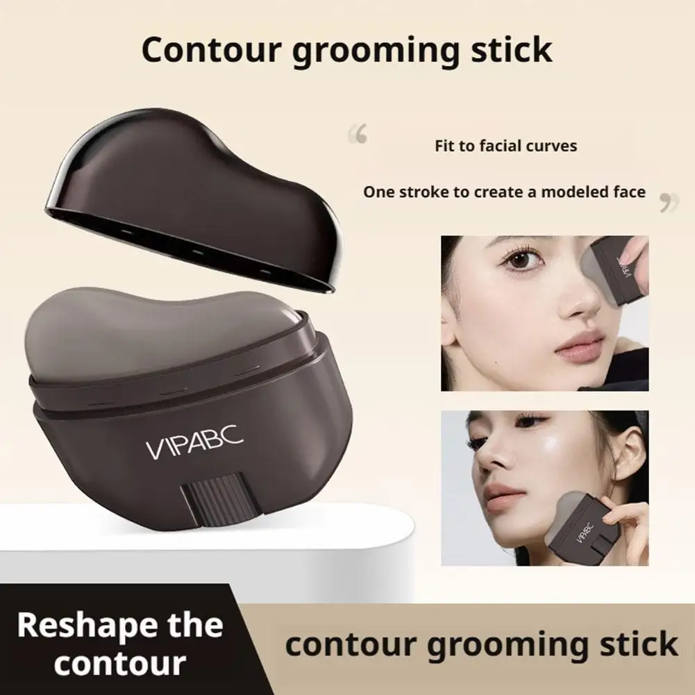 1PCS Face Contour Stick Bone Structure Design Easy Blend Contouring Makeup For Beginners Natural Shadow Slim Face Beauty Tool