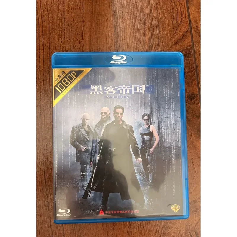 Genuine Blu-ray Disc The Matrix 1080P High Definition Well Preserved Box and Disc