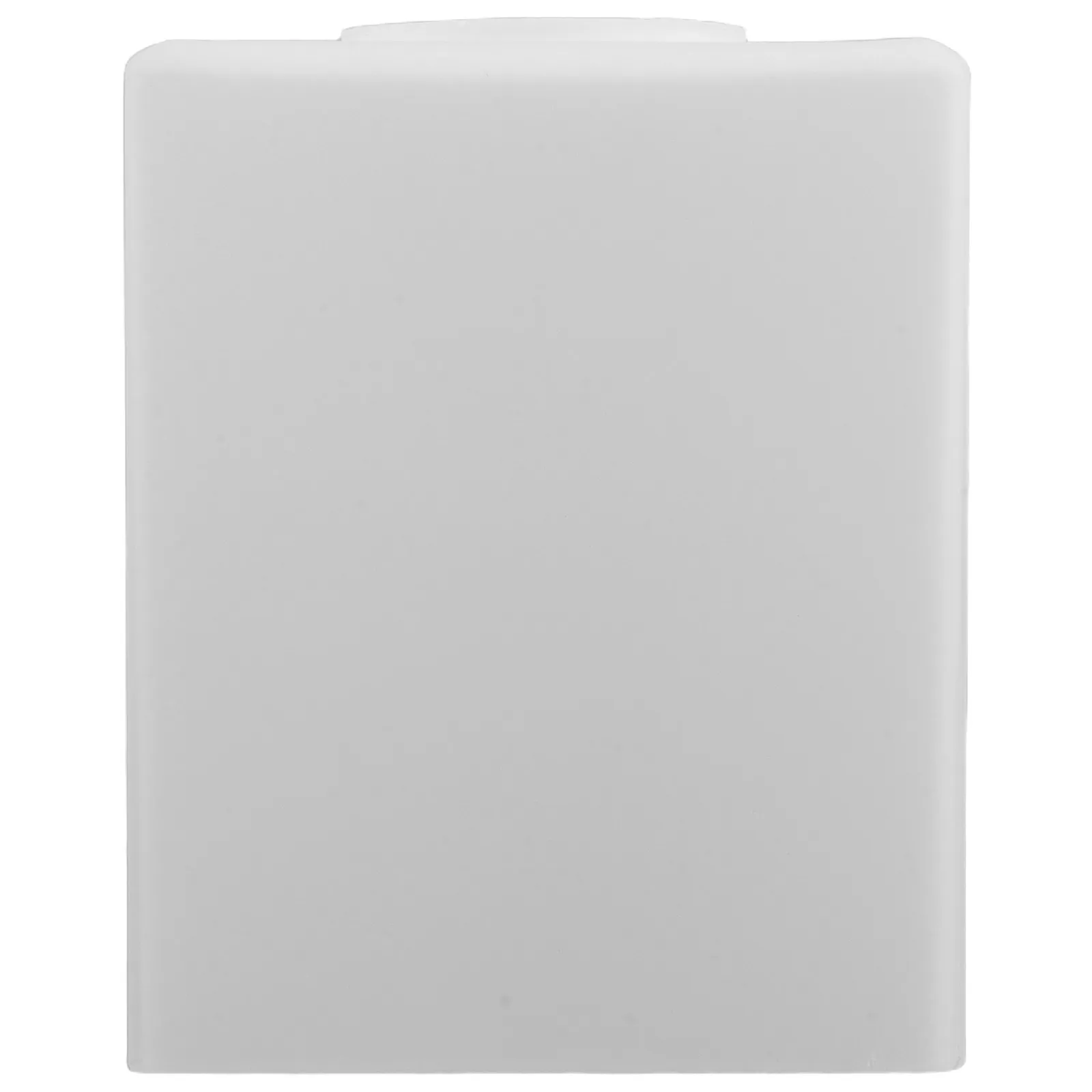 

Стеклянный плафон-заменитель квадратный 100x120 мм для подвесного потолочного светильника, современный, для столовой, спальни, настольной лампы, прозрачный стеклянный абажур