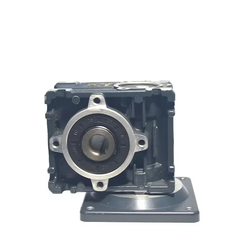NMRV130 10 28mm Frame AC DC Electric Worm Gear Motor with Flange Mount and 12V Input 3/IE4