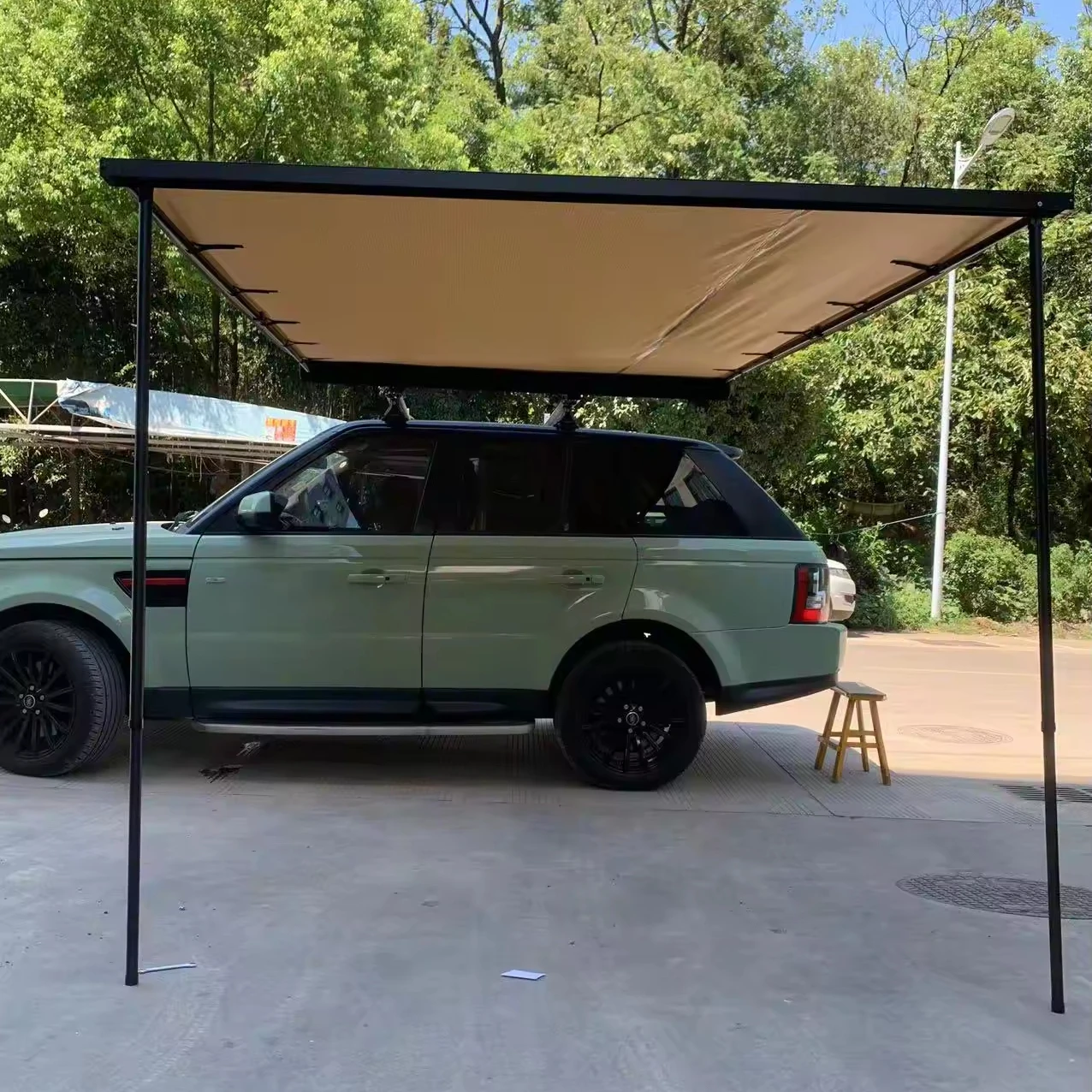 

Awning Waterproof Retractable Car Awning Tent Outdoor Camper Tent Car Roof Side Outdoor Awning
