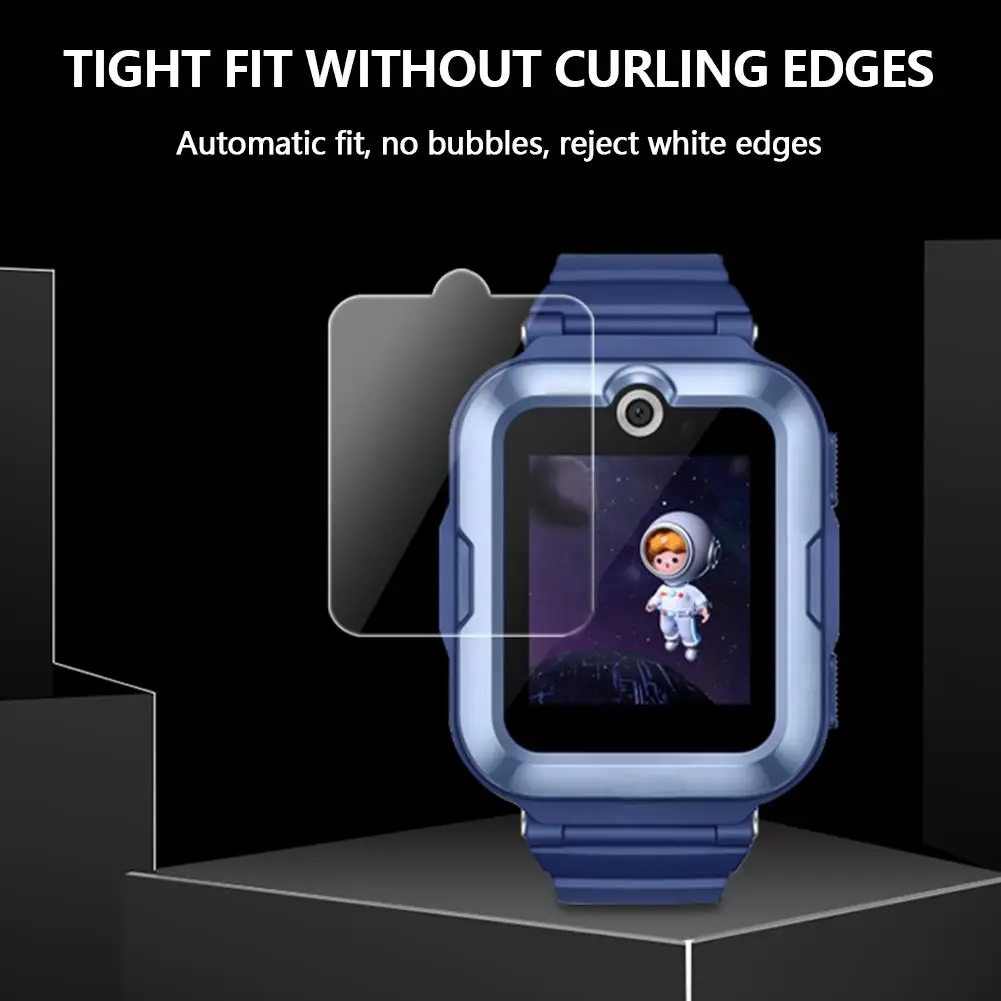 Screen Protector For Watch Kids 4 Pro Tempered Glass Film To Prevent Scratches Transparent Tempered Glass Film F4e2