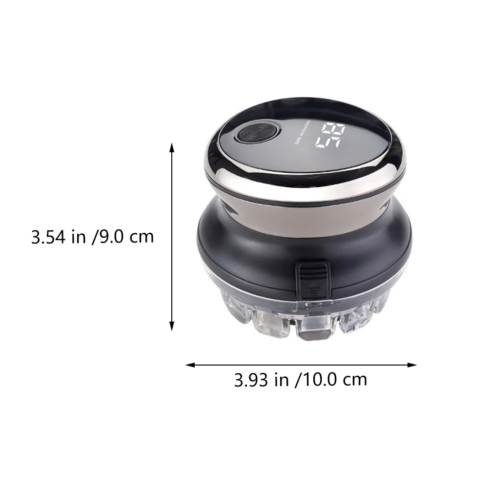 Electric Hair Cutter Set 360 Degree Auto Rotating Trimmer Machine Rechargeable Barber Clipper Hair Clipper Smooth Cutting Easy view 3