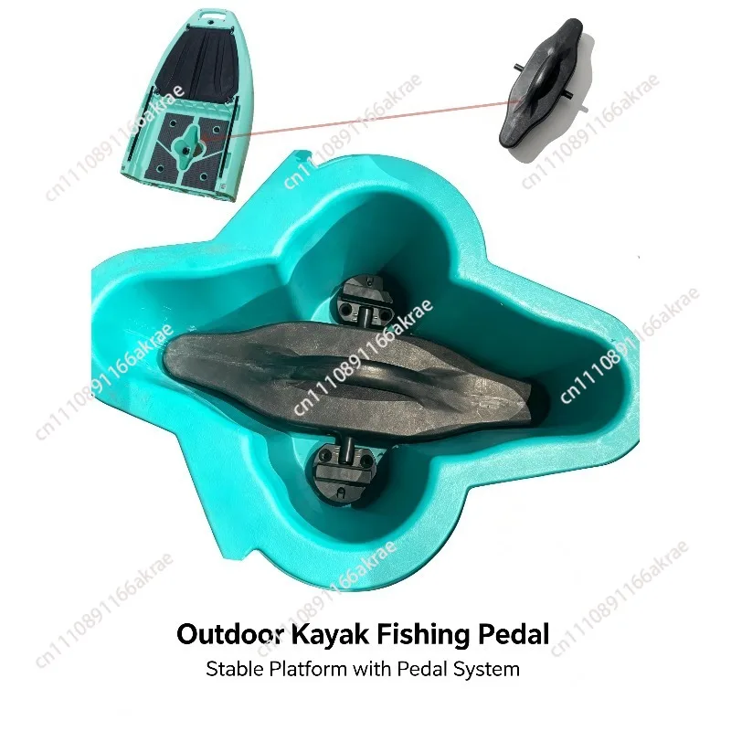 for PE Grooved Cover Flipper Propeller Pedal Driver Fixed Spare Parts Fishing Kayak Accessories