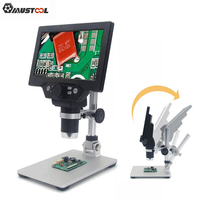 MUSTOOL G1200 Digital Microscope 12MP 7 Inch Large Color Screen Large Base LCD Display 1-1200X Continuous