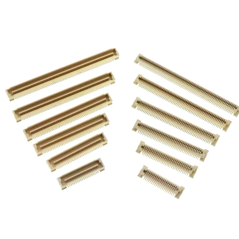 5 Pcs 0.80 Mm Pitch 40 60 80 100 120 140 Pin Board To Board Plug Header Stacking Receptacle Height 5.0mm Surface Mount Btb