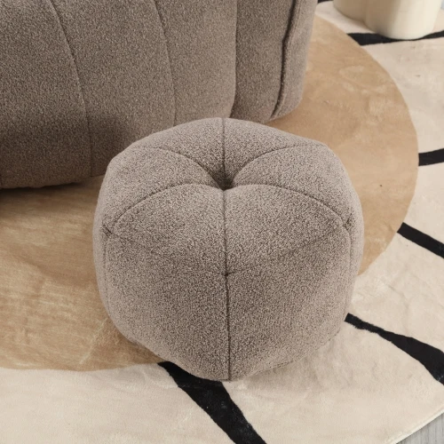 Japanese-Style Comfortable Square Lazy Sofa Soft Bean Bag Chair High Resilient Foam For Home Office Apartment Living Room