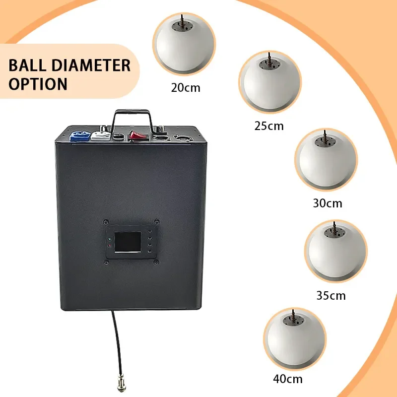 for Wedding Stage Lifting LED Ball Full Color Changing Suspension Matrix Light Elevator Hot Selling