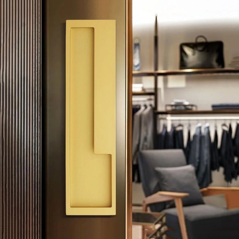 

Европейские и американские врезные скрытые ручки для раздвижных дверей, невидимые ручки для деревянных амбарных дверей, кухонных и балконных дверей, ручки для дверей с механизмом push-pull