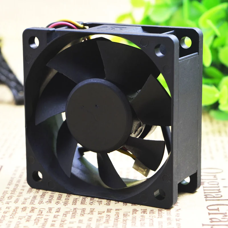 Original 6025 KDE2406PTV2 24V 6CM silent/frequency converter cooling fan