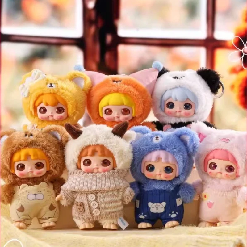 

Xuefu plush cute friend wardrobe AI enamel plush toy blind box collectible trendy doll birthday gift home decoration ornaments