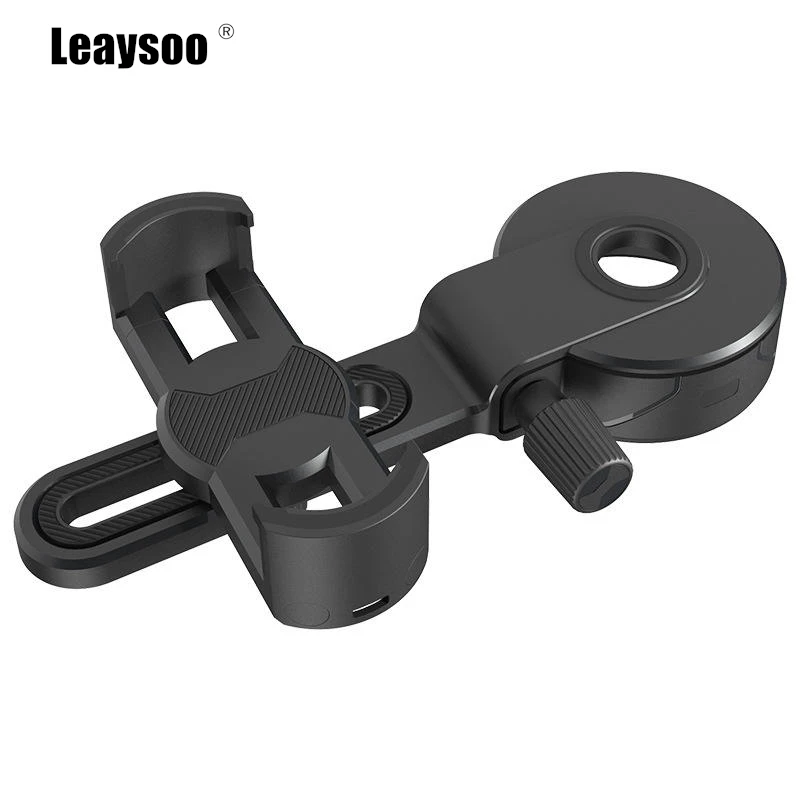

Eyeskey 8th Gen Universal Telescope Phone Mount with Soft Rubber Lining, Secure Phone Holder for Bird Watching