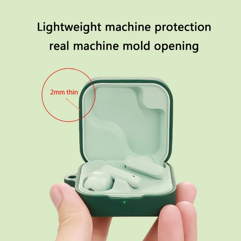 Casing pelindung silikon untuk CMF oleh Nothing Buds 2 Plus earbud penutup tahan guncangan pelindung fleksibel lengan tahan gores