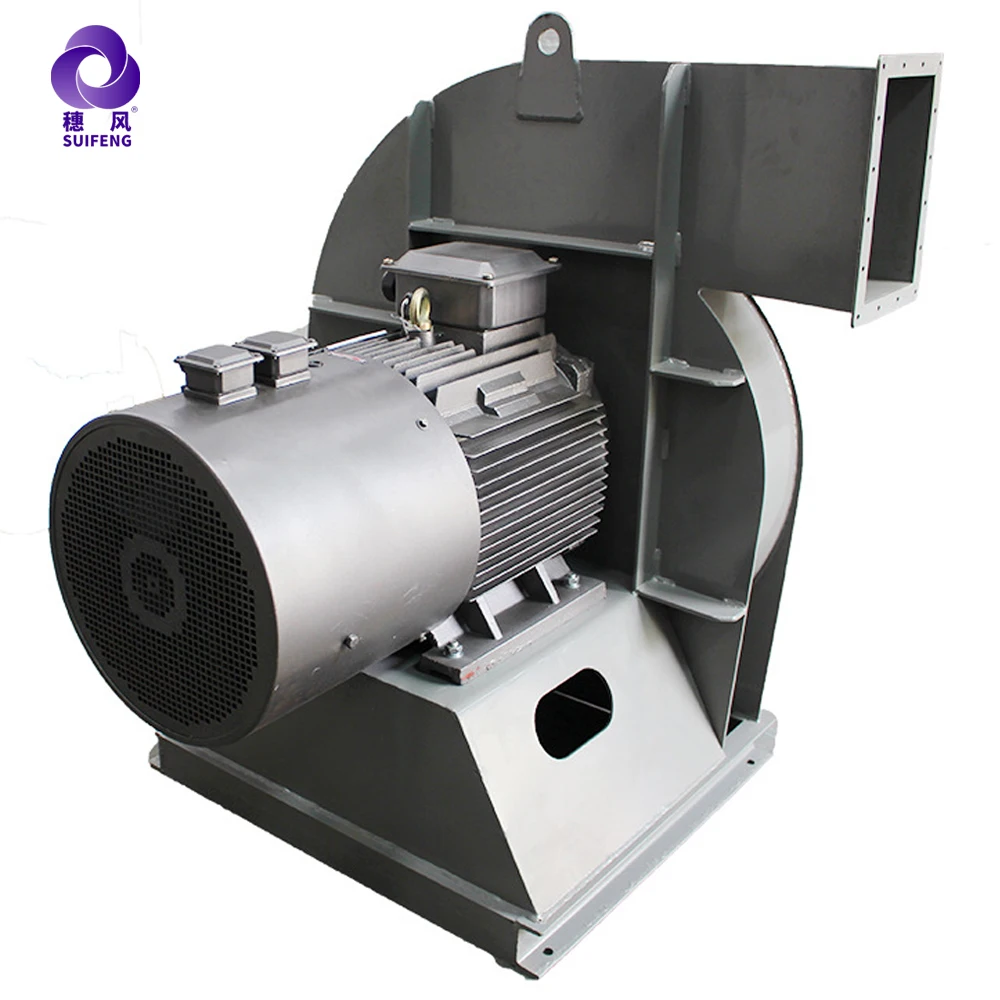 High Pressure 9-19/26 Centrifugal Boiler Supply Fan With Large Direct Drive Motor OEM Customizable Options