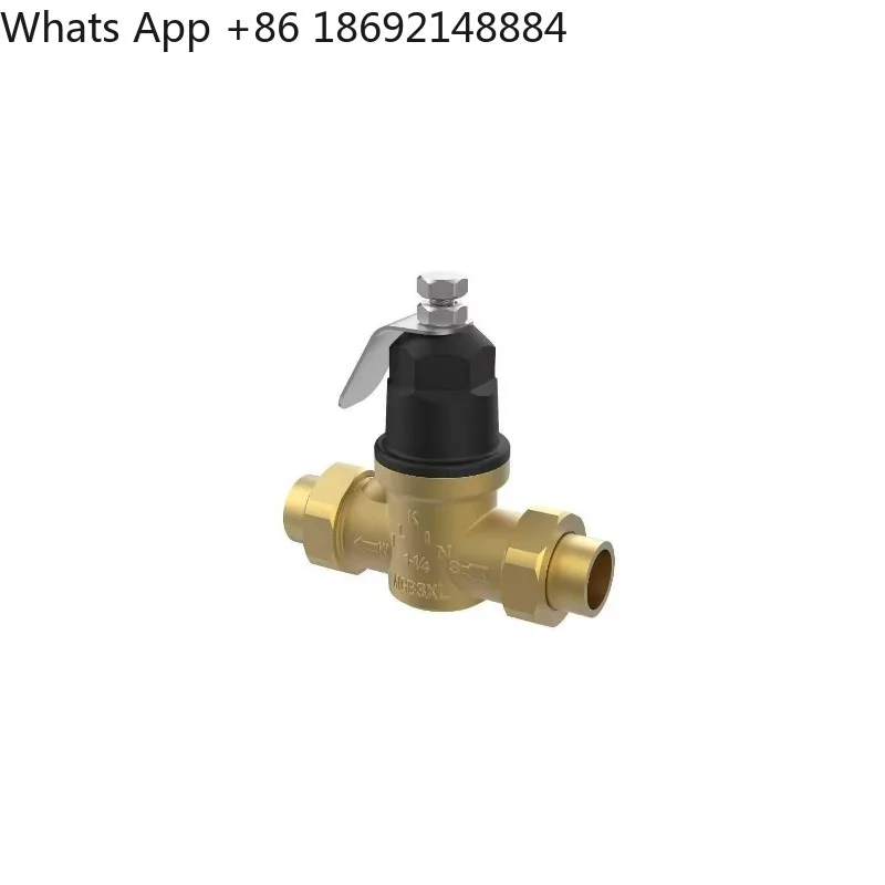 Lead-Free Brass Pressure Reducing Valve 1/2 Inch Adjustable Pressure Regulator