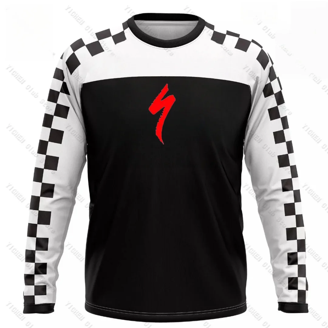 

Футболка с длинными рукавами для езды на мотоцикле, дышащая, быстросохнущая, топ для езды на горном велосипеде, топ с 3D принтом