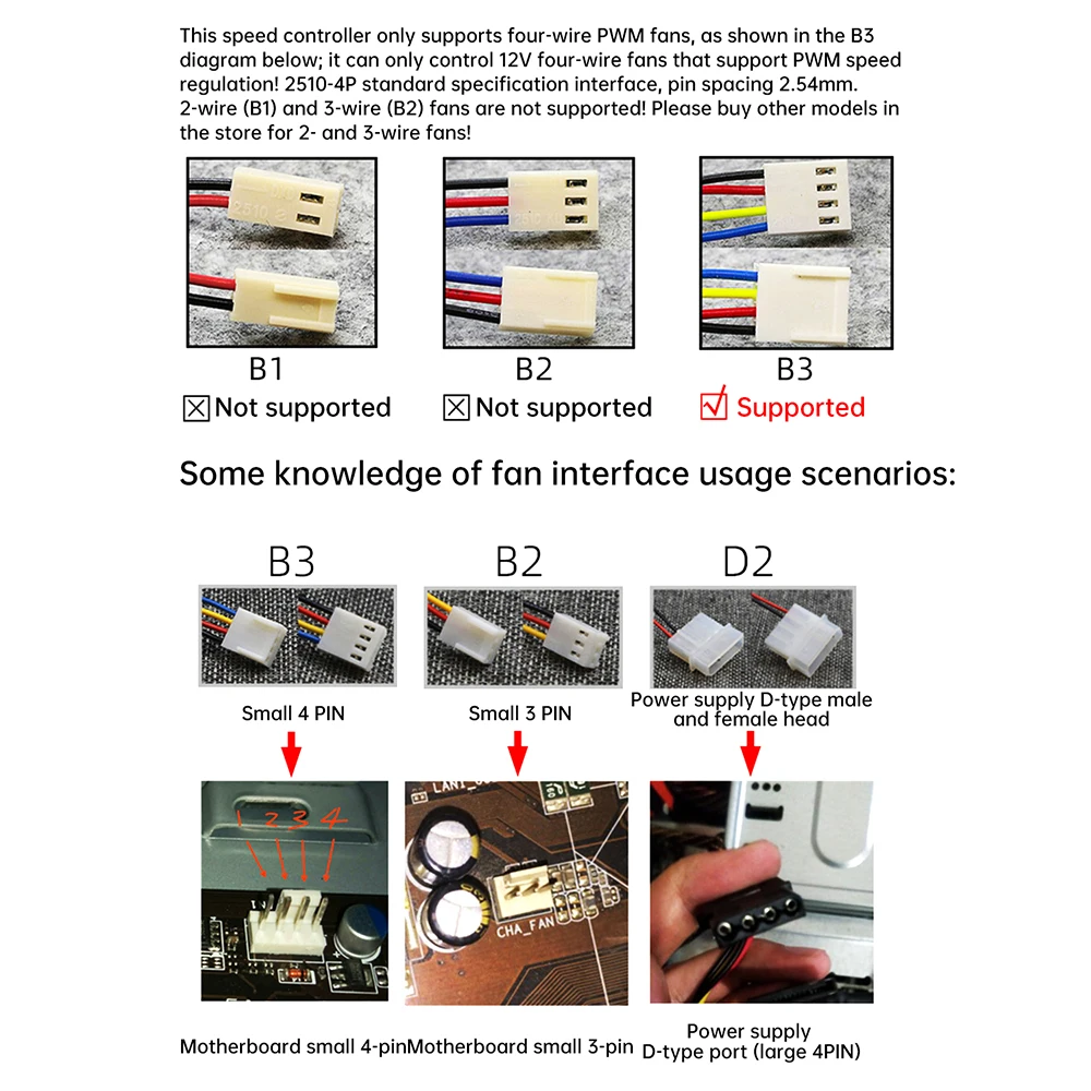 DC12V 3A 4-проводной ШИМ-контроллер температуры вентилятора, модуль регулятора скорости с цифровым дисплеем, низкотемпературное отключение
