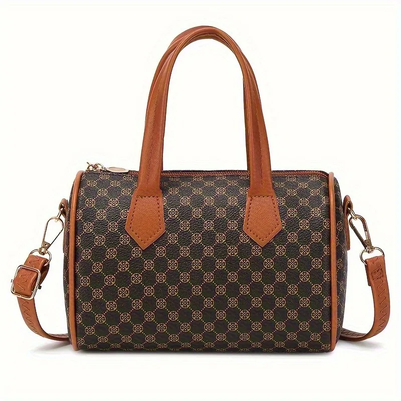 Handtaschen im Vintage-Stil, Umhängetasche, verstellbarer Riemen, Damen-Messenger-Umhängetasche, elegantes Accessoire, Einkaufstasche, Geldbörse, schick – Detail 12