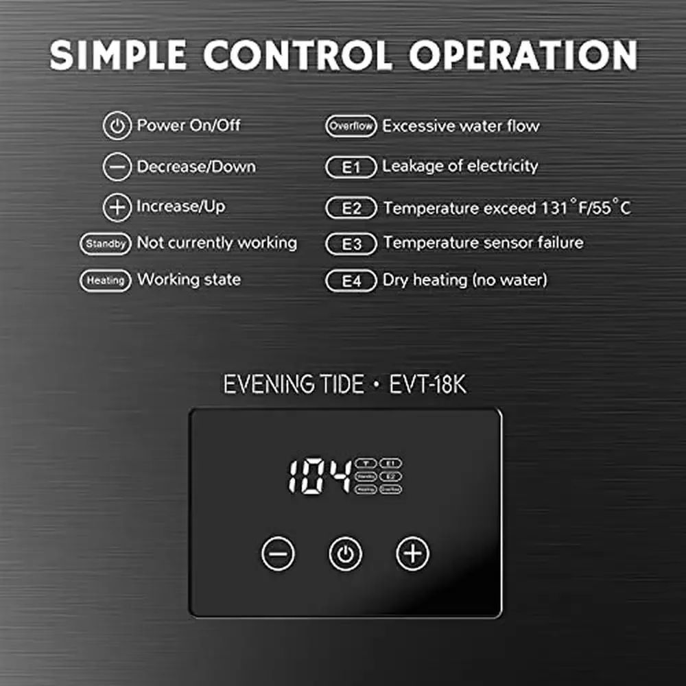 Электрический проточный водонагреватель 18 кВт 240 В Бесконечная горячая вода Экономия места Энергоэффективный]=]