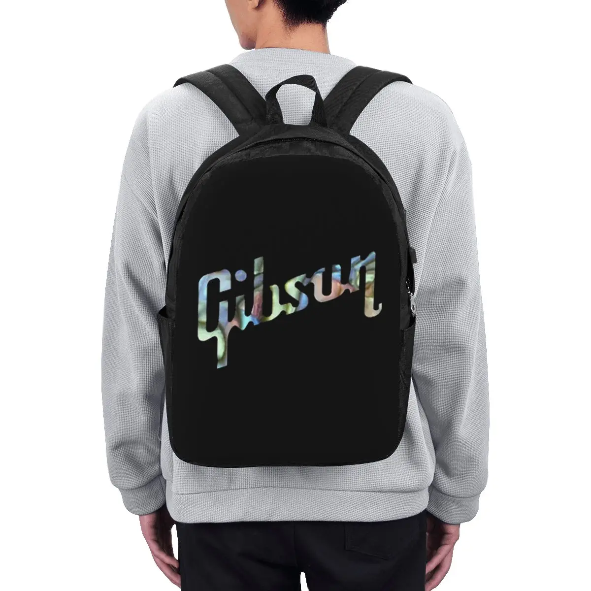 Gibson Les Paul Backpack Travel Notebook Bag Computer College Student School Bag Laptop Shoulder Bags for Men Women