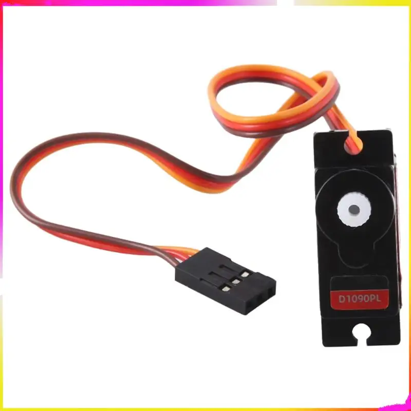 M04K 6개/묶음 서보 9G 디지털 서보 모터 고속 스티어링 RC 서보 플라스틱 기어 서보 1/16 1/18 1/24 RC 자동차 보트용