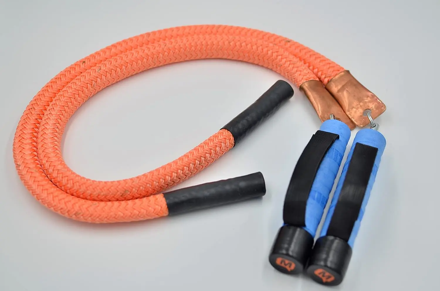 Split Ropes® Adaptive Jump Rope BULL version WITH GRIP ASSIST for wheelchair