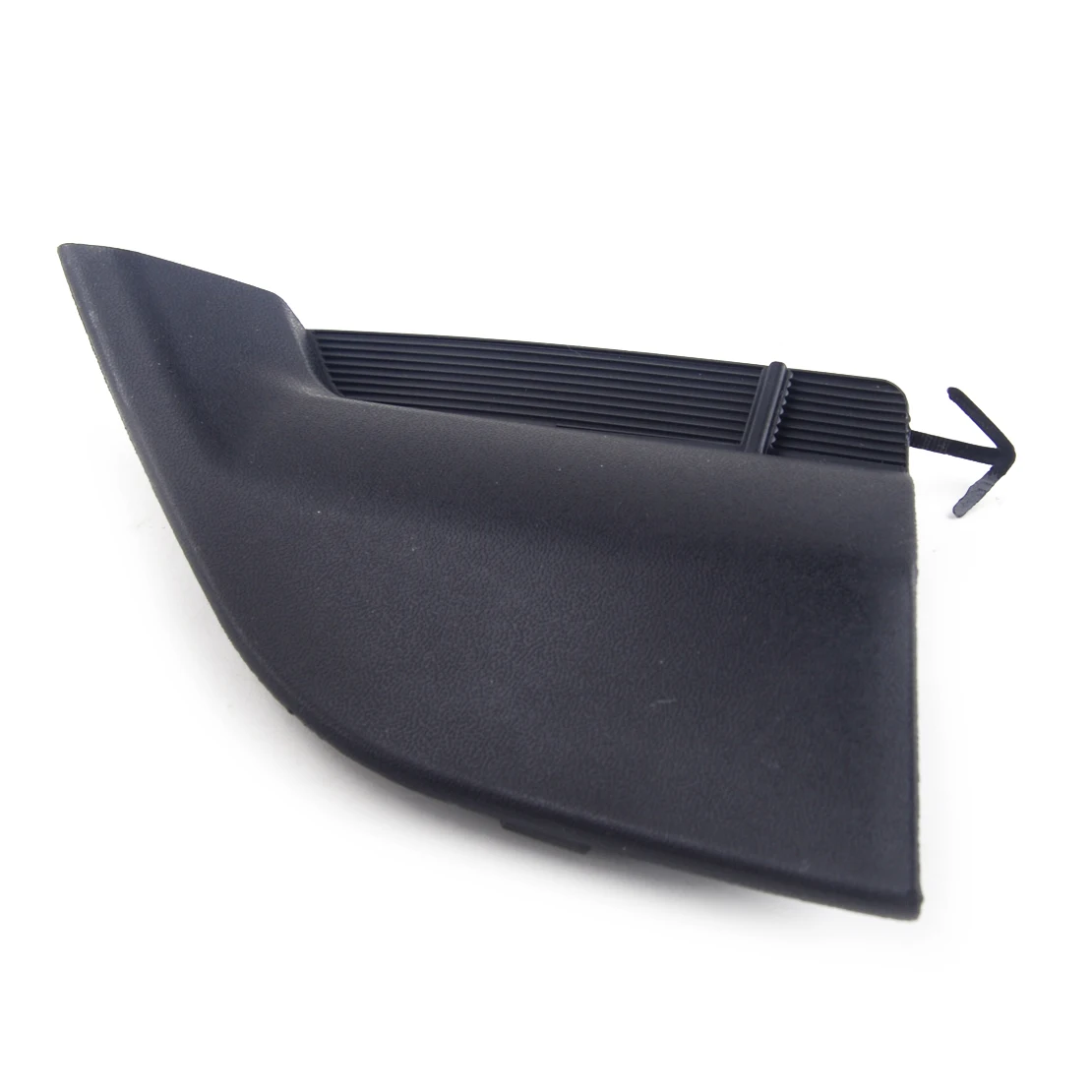 DWCX دائم أسود البلاستيك سيارة الجبهة اليسرى الوفير سحب هوك غطاء العين غطاء صالح لتويوتا RAV4 الاتحاد الأوروبي 2016 2017 2018 #3