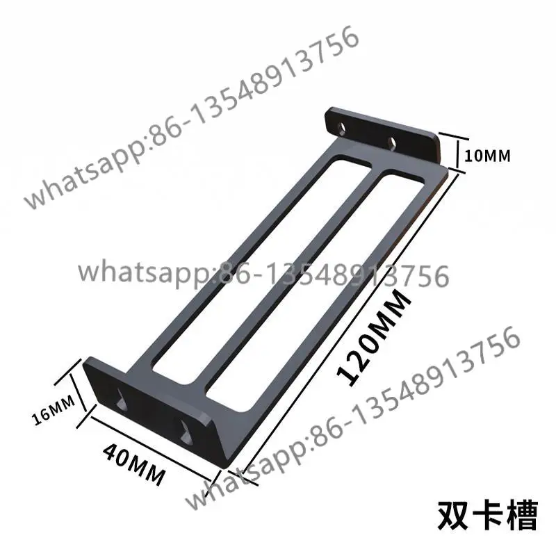 DIY chassis dedicated, graphics card network interface card sound card bracket PCIE support frame