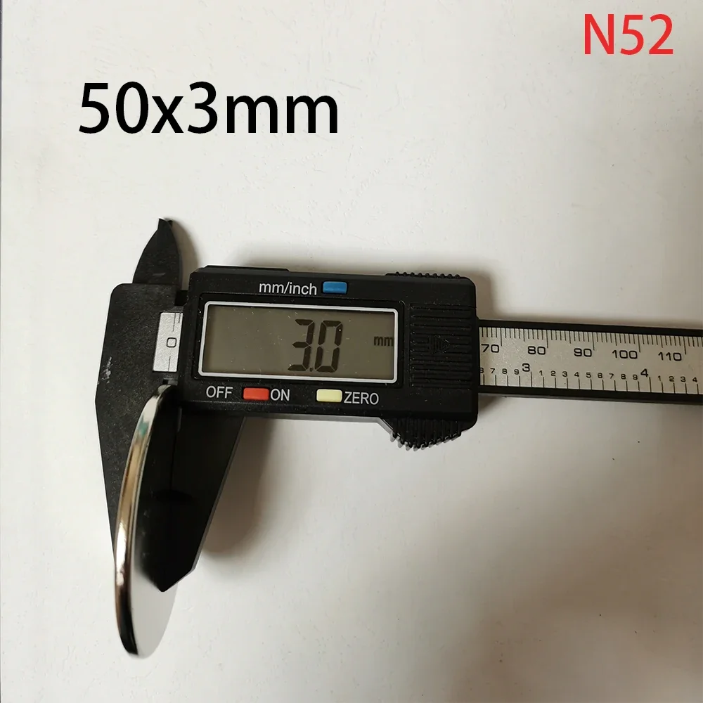 N52 50x3 powerful Magnets Aimant  Fridge 50*3 neodymium Diy sylinder motor permanent standard size  Fridge Science Craft Office