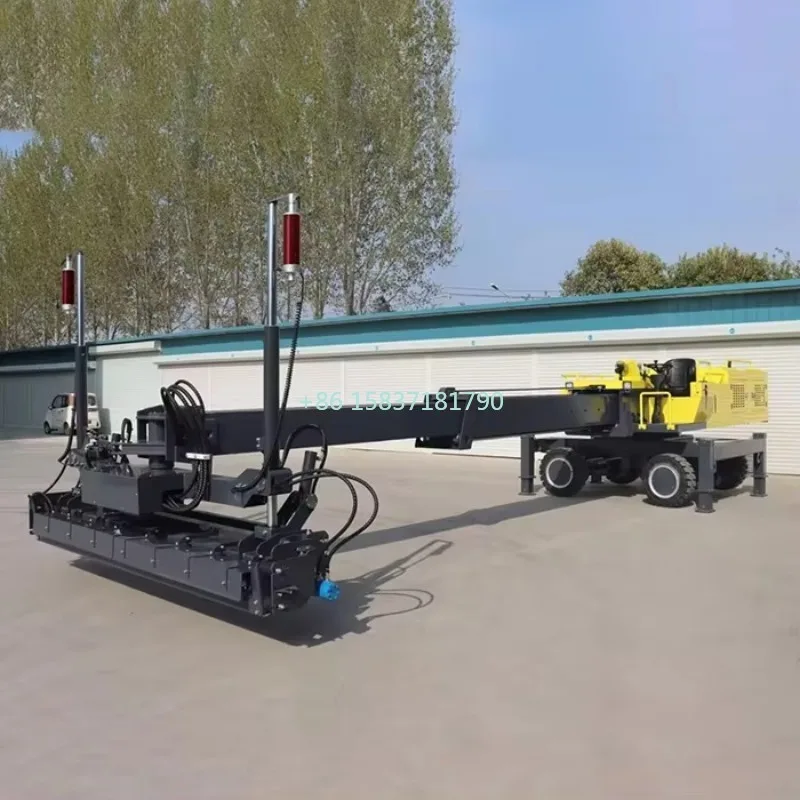 Construction Laser Leveling Machine Ride on Telescopic Concrete Laser Leveling Machine Laser Screed Machine for Concrete Floor