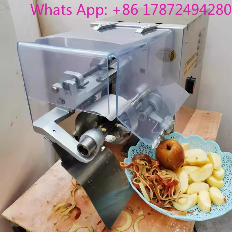 Automatic Industrial Core Remove Fruit Split Separate Slice Corer Remover Cutter r Peeling Cutting Machine