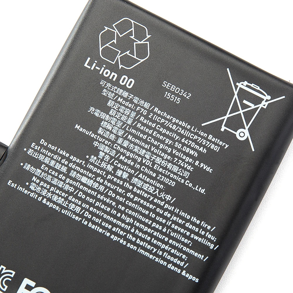 Keyuan F7G High Performance 6470mah F7G Deck LCD/OLED Portable Battery for Lenovo Steam Accesorios De Baterías Recargables