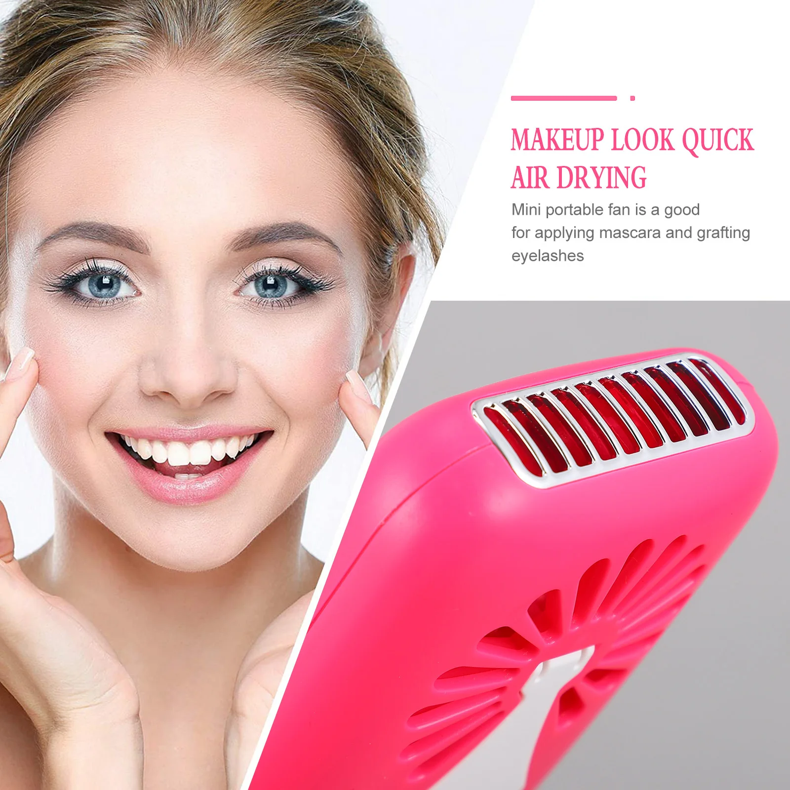 

Mini Blow ABS Portable USB Cooling Humidifying Eyelash Eyelash Extension Supplies Extension Fan Lash Dryer Makeup Tool