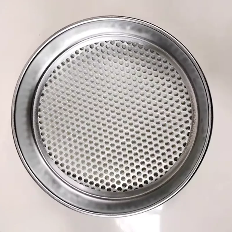 20cm diameter soil sieve round hole sieve punching sieve sample sieve 0.075-60mm double layer punching frame