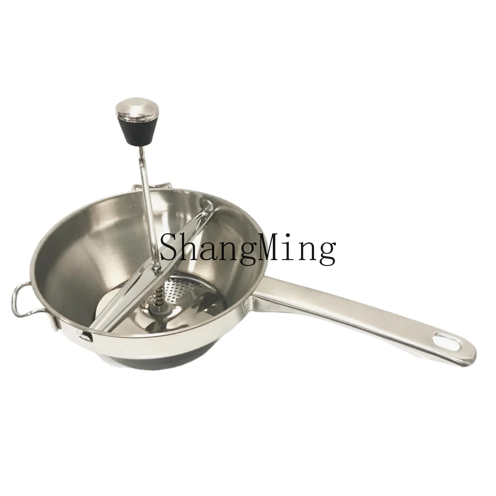 

DSA Stainless Steel Manual Mud Grinder Tube Handle Jam Mixer Multifunctional Vegetable Cutter