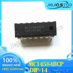 MC14584 DIP-14 Inverted Schmitt Trigger Chip IC, MC14584BCP, 100% Original Brand New, Free Shipping, 5-20Pcs