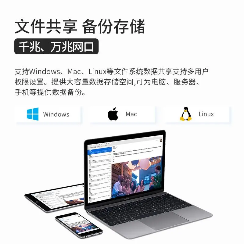 TS5000-CN Series 12/24/36/48/60 Localized Disk Array 10 Gigabit NAS Network Storage